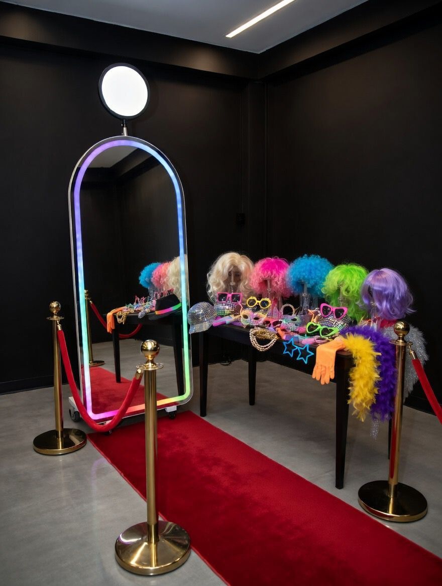 Photobooth miroir Martigny CERM événement Valais